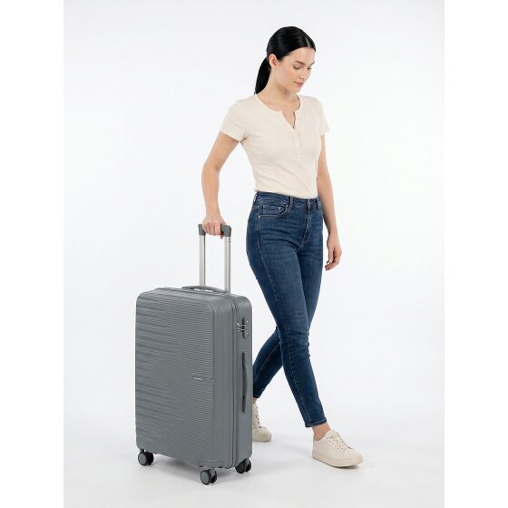 Travelite Pacific 4 wielen Trolley M 67 cm