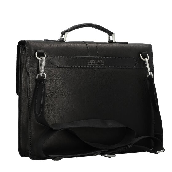 Leonhard Heyden Bergamo aktetas leer 38 cm Laptop compartiment Leonhard Heyden Bergamo aktetas leer 38 cm Laptop compartiment