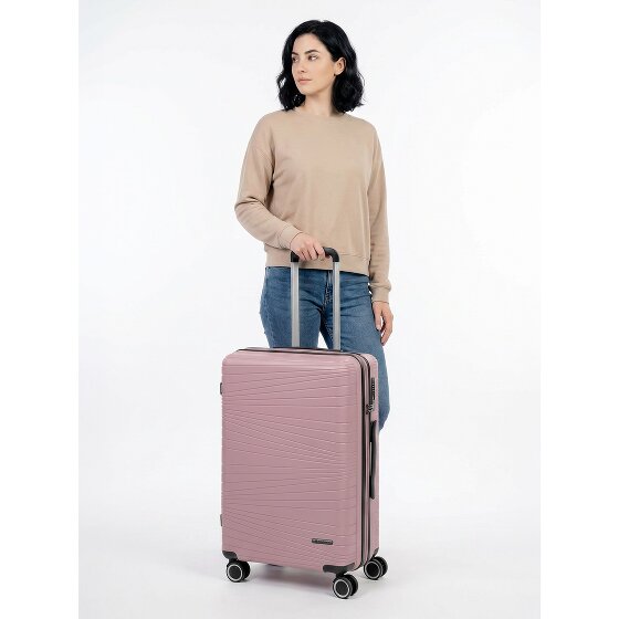 Franky Dallas 3.0 4 wielen Trolley M 65 cm met uitbreidingsplooi