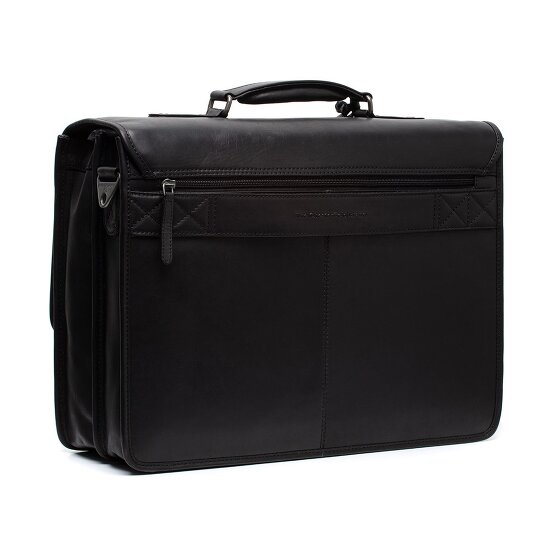 The Chesterfield Brand Glenwood Aktetas Messenger Leer 42 cm Laptop compartiment