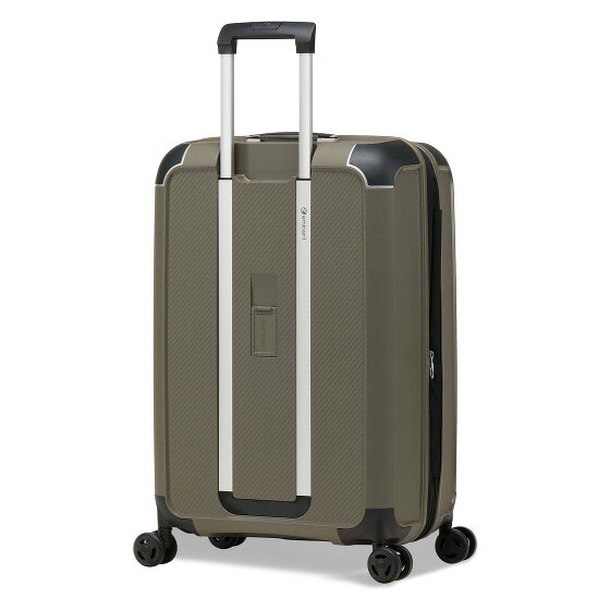 Eminent Aegis 4 wielen Trolley M 61 cm met uitbreidingsplooi