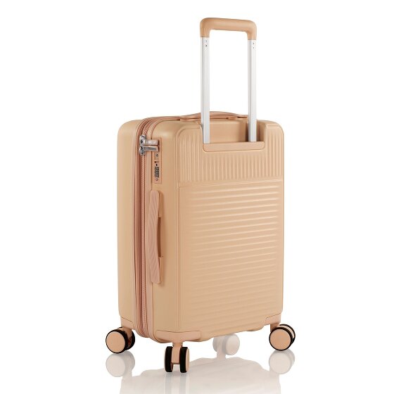 Heys Pastel 4 wielen Cabinewagen S 53 cm met uitbreidingsplooi