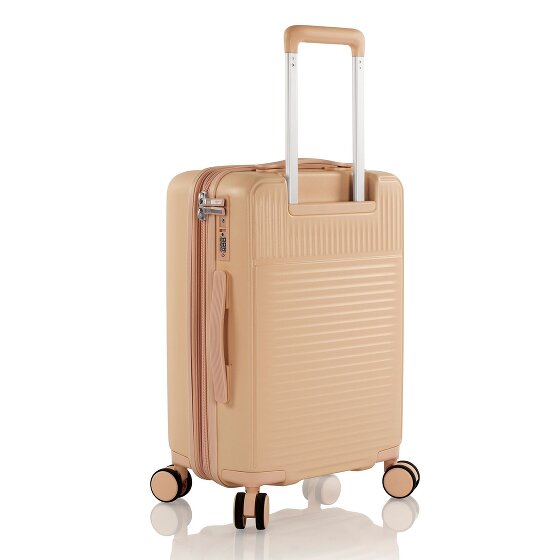 Heys Pastel 4 wielen Cabinewagen S 53 cm met uitbreidingsplooi