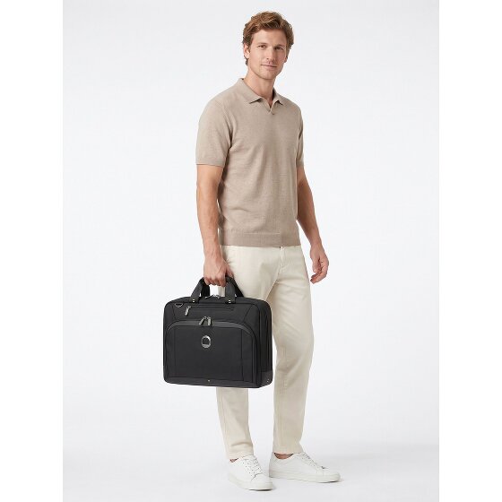 Delsey Paris DLC Pro Aktentas RFID-bescherming 40 cm Laptopvak