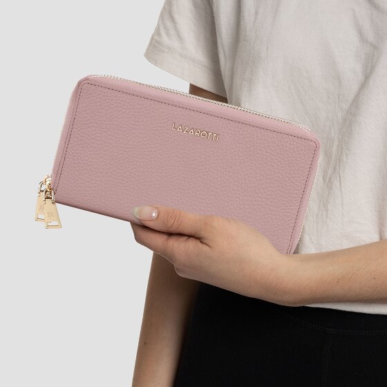 Lazarotti Bologna Leather Portemonnee RFID-bescherming Leer 20 cm