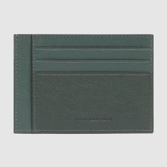 Piquadro Black Square Kredietkaart etui Leer 11 cm