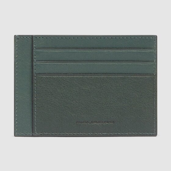 Piquadro Black Square Kredietkaart etui Leer 11 cm