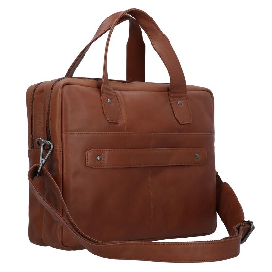 Greenburry Fiorentina Koffer Leer 37 cm Laptop compartiment