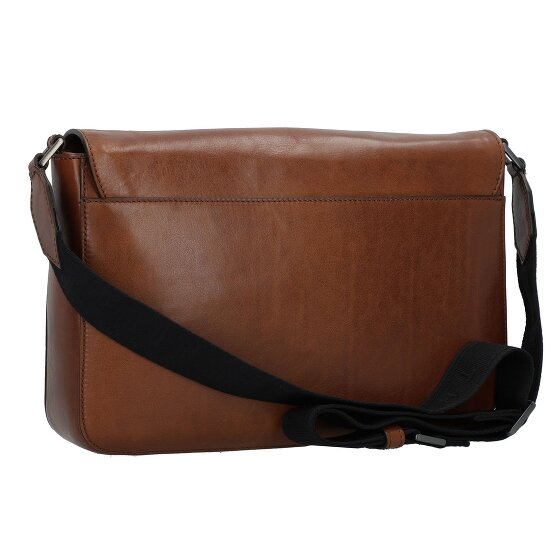 The Bridge Giulio Aktetas Messenger Leer 34 cm