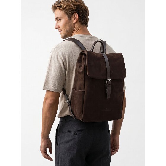 Castelijn & Beerens Veneto Dagrugzak RFID-bescherming Leder 40 cm Laptopvak
