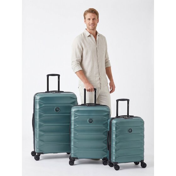 Delsey Paris Meteor 4 wielen Kofferset 3-delig met uitbreidingsplooi