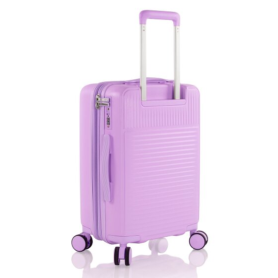 Heys Pastel 4 wielen Cabinewagen S 53 cm met uitbreidingsplooi