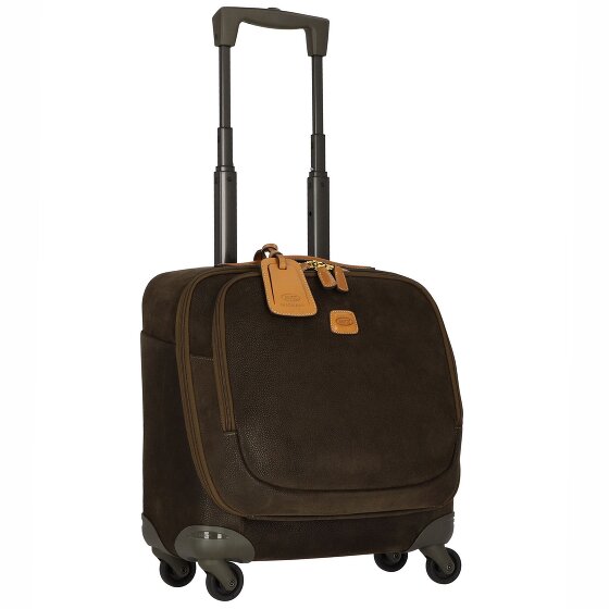 Bric's Life 4-wielige pilot trolley 43 cm Laptopcompartiment