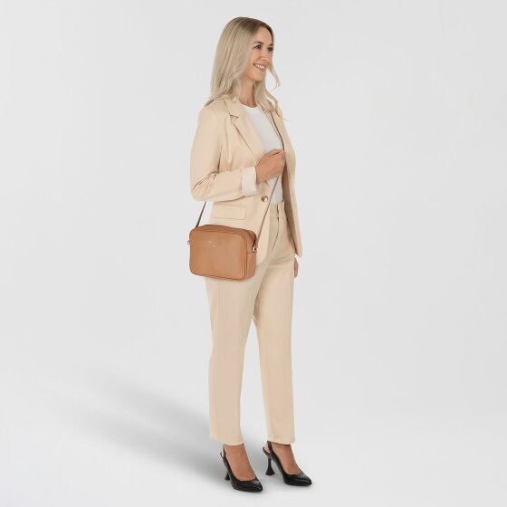 Patrizia Pepe Vlieg Schoudertas Leer 24 cm