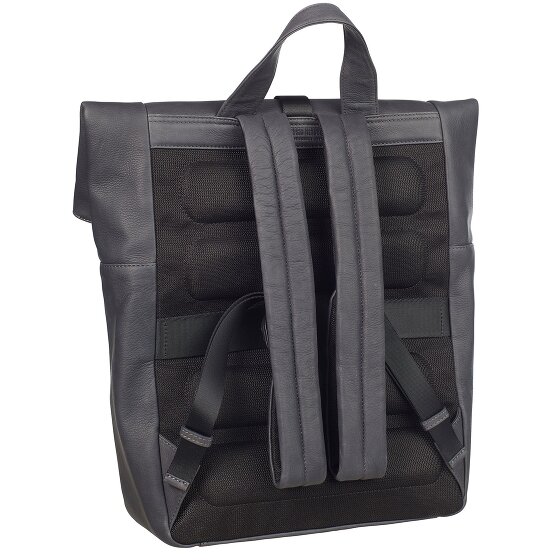 Leonhard Heyden Den Haag Rugzak Leer 40 cm Laptopvak