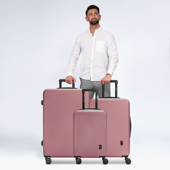 Redolz Essentials 09 3-SET 4 wielen Kofferset 3-delig