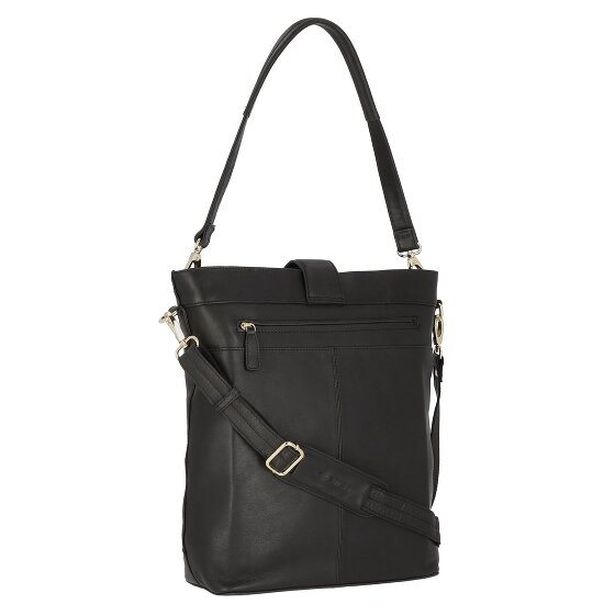Plevier Bow Schoudertas Leer 30 cm Laptop compartiment