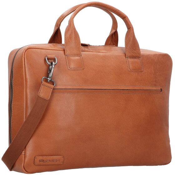 Plevier Rock Koffer RFID-bescherming Leer 43 cm Laptop compartiment