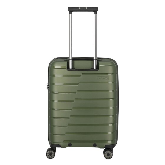 Travelite Air Base 4 wielen Cabinewagen 55 cm met uitbreidingsplooi