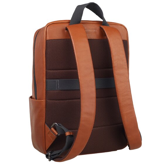 Leonhard Heyden Hamburg Rugzak Leer 40 cm Laptopvak