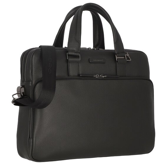 Piquadro Modus Koffer Leer 40.5 cm Laptop compartiment