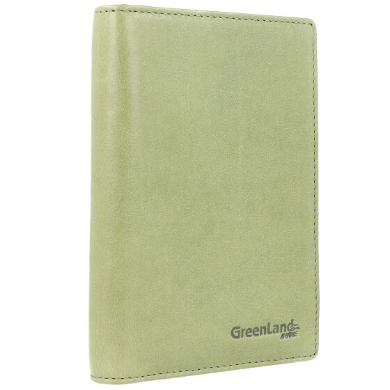 Greenland Nature Zachte gekleurde paspoorthoes RFID leer 12 cm