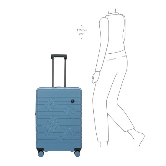 Bric's B|Y Ulisse 4 wielen Trolley 71 cm met uitbreidingsplooi
