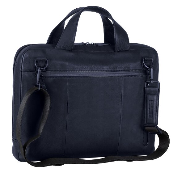 Leonhard Heyden Haagse Leren Aktetas 38 cm Laptopcompartiment