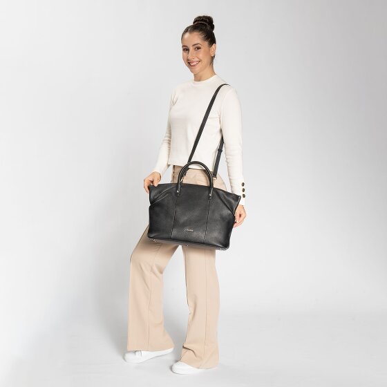 Lazarotti Bologna Leather Shopper Tas Leer 36 cm