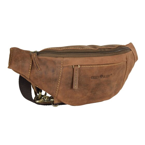 Greenburry Vintage heuptasje leer 36 cm