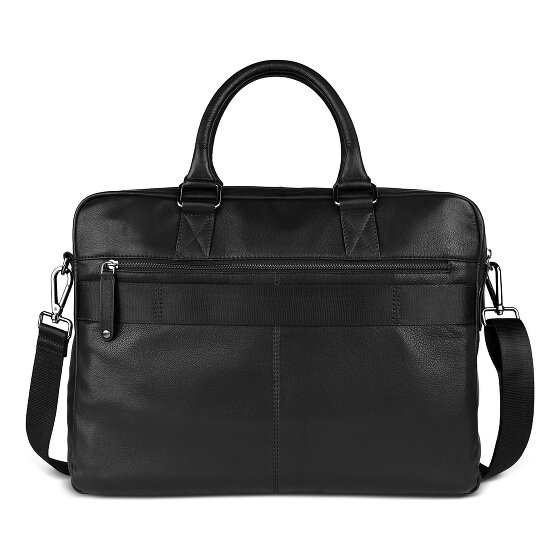 bugatti Black Magic Koffer Leer 40 cm Laptop compartiment