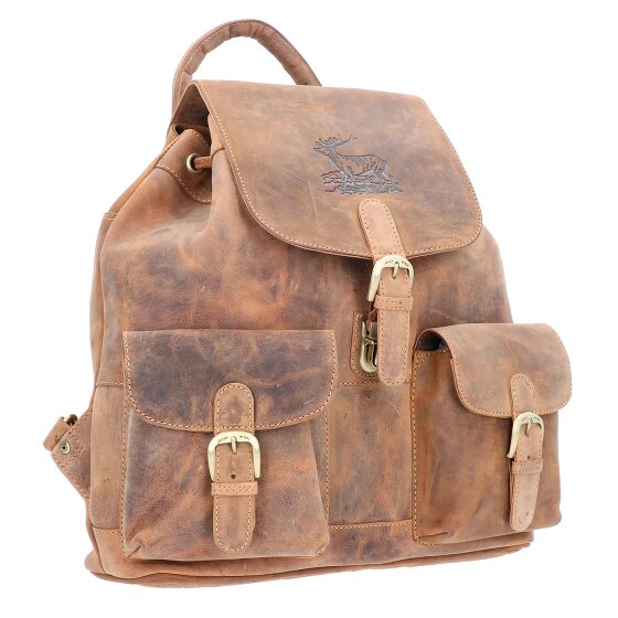 Greenburry Vintage rugzak leer 40 cm