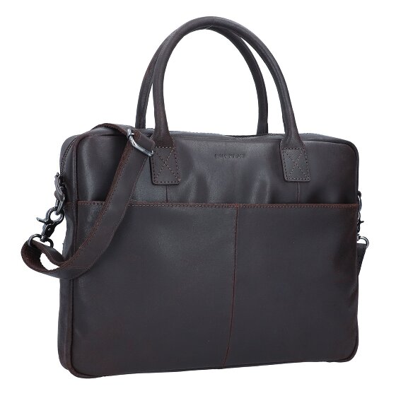 Burkely Vintage Jack Aktetas Leer 37 cm Laptopcompartiment