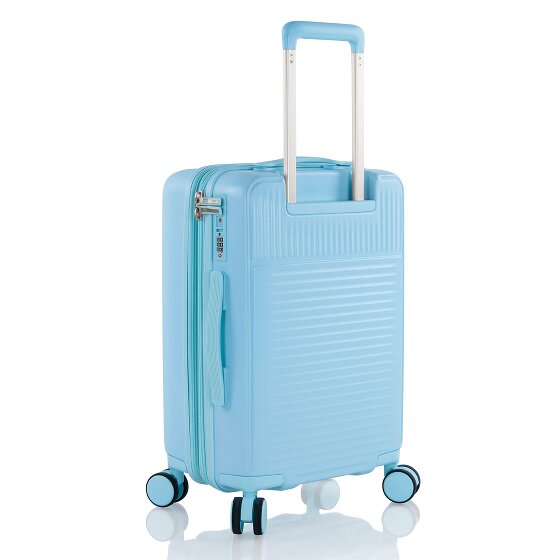 Heys Pastel 4 wielen Cabinewagen S 53 cm met uitbreidingsplooi