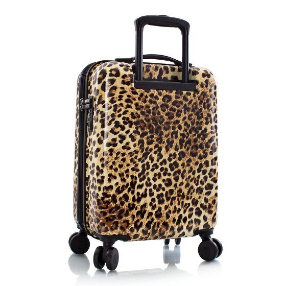Heys Black Camo 4 wielen Cabinewagen S 53 cm met uitbreidingsplooi
