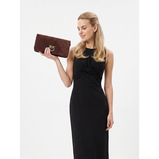PINKO Love Soft Clutch Leder 27 cm