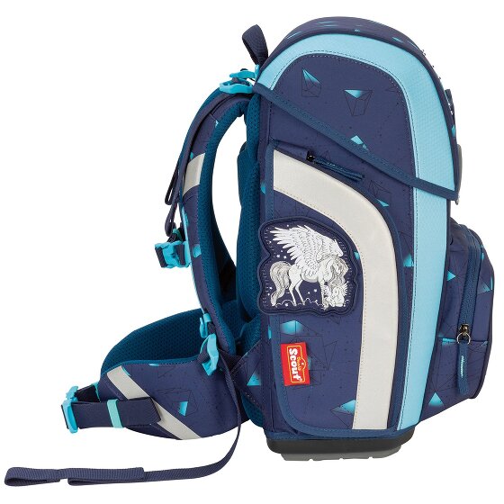 Scout Genius LED schooltas set 4st.