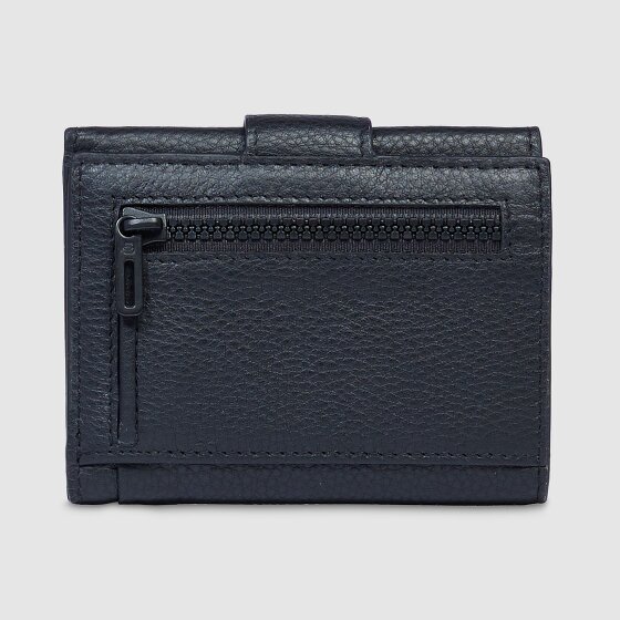 Piquadro Than Portemonnee RFID-bescherming Leer 10 cm