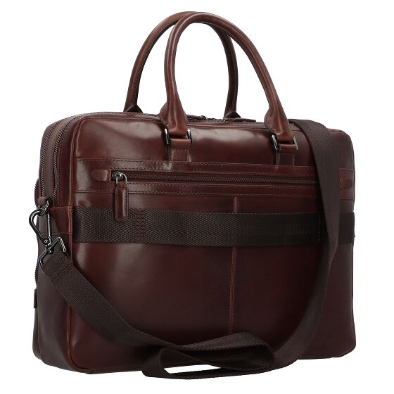 bugatti Romano Koffer Leer 40 cm Laptop compartiment