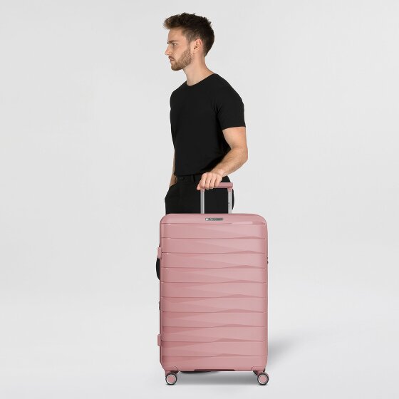 Franky London 4 wielen Trolley L 74 cm met uitbreidingsplooi