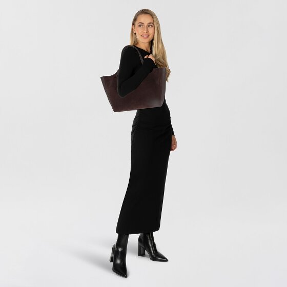 Boss Lenah Shopper Tas Leer 34 cm