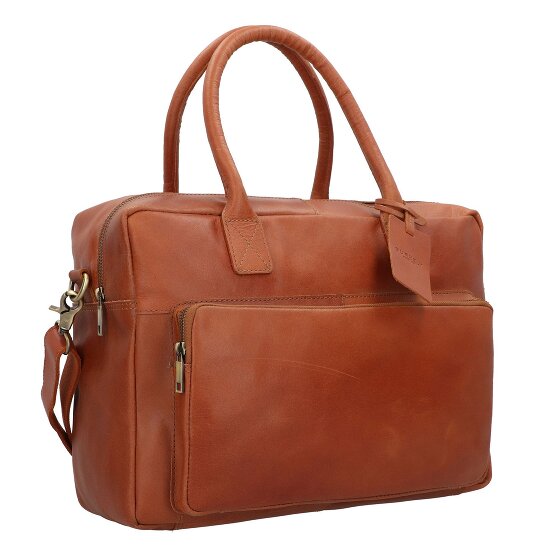 Burkely Vintage Mitch Aktetas Leer 39 cm Laptopcompartiment