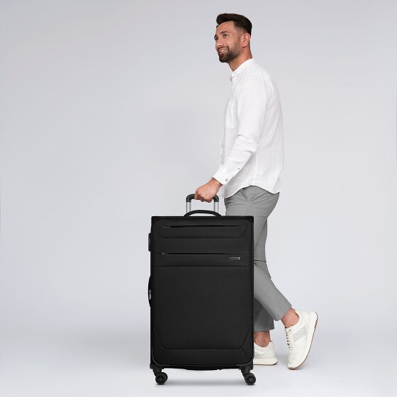 Worldpack Chicago 4 wielen Trolley L 78 cm met uitbreidingsplooi