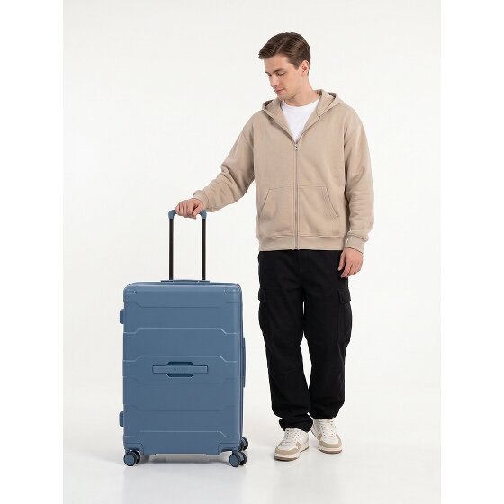 Heys ReNew 4 wielen Trolley M 66 cm met uitbreidingsplooi