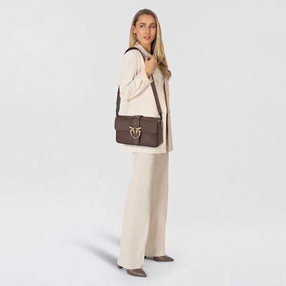 PINKO Love One Schoudertas Leer 27 cm