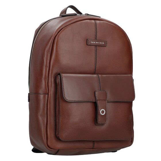 The Bridge Biagio Zakelijke rugzak Leer 41 cm Laptop compartiment