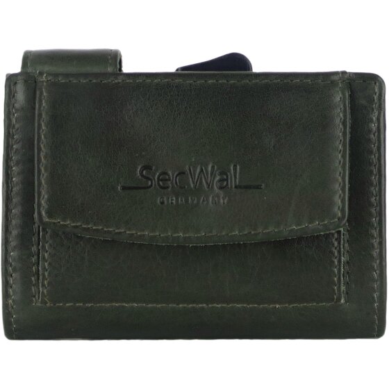 SecWal SecWal 2 Creditcard etui Portemonnee RFID Leer 9 cm