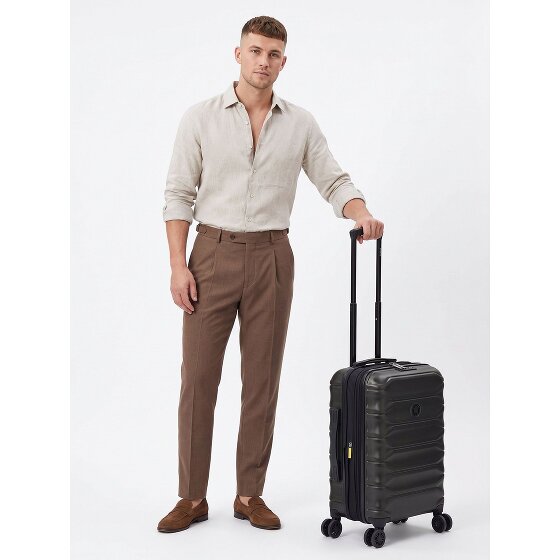 Delsey Paris Meteor 4 wielen Cabinewagen 55 cm met uitbreidingsplooi