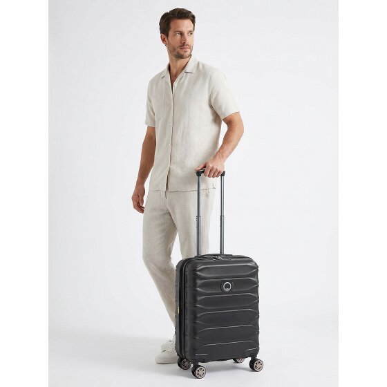 Delsey Paris Meteor 4 wielen Cabinewagen 55 cm met uitbreidingsplooi