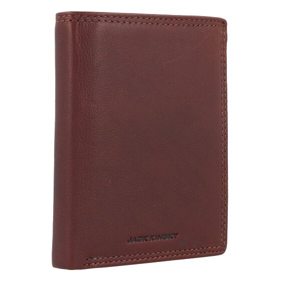 Jack Kinsky Portemonnee RFID-bescherming Leer 12 cm